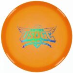 The Roc+ features our Plus Mold rim which allows for a smooth release when throwing the disc. The Roc+ flies very straight and stable at high speeds and has less low speed overstability than other Rocs. It slots between an Ontario and a Rancho.