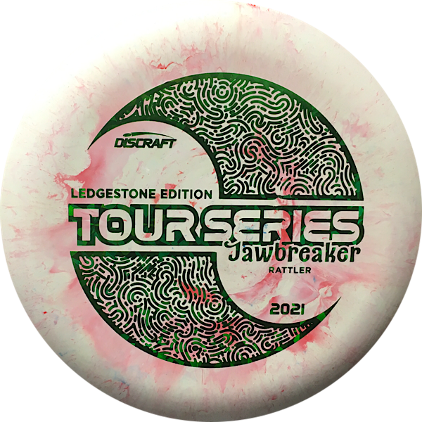 Discraft Ledgestone 21 Tour Series Jawbreaker Rattler Sweet Spot Disc Golf