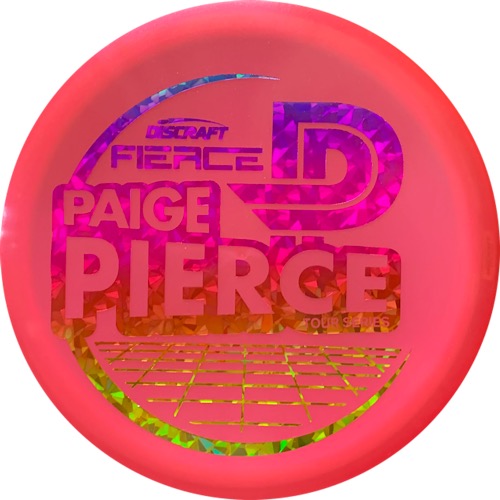 Discraft Paige Pierce Tour Series Metallic Z Fierce Rainbow Shatter Stamp