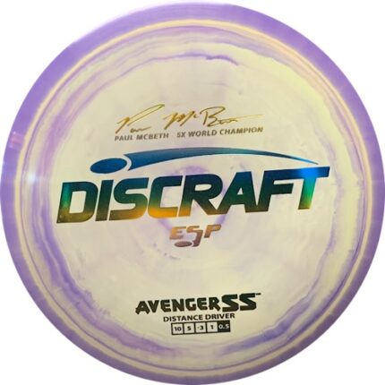 Discraft ESP Swirly Paul McBeth 5X Avenger SS