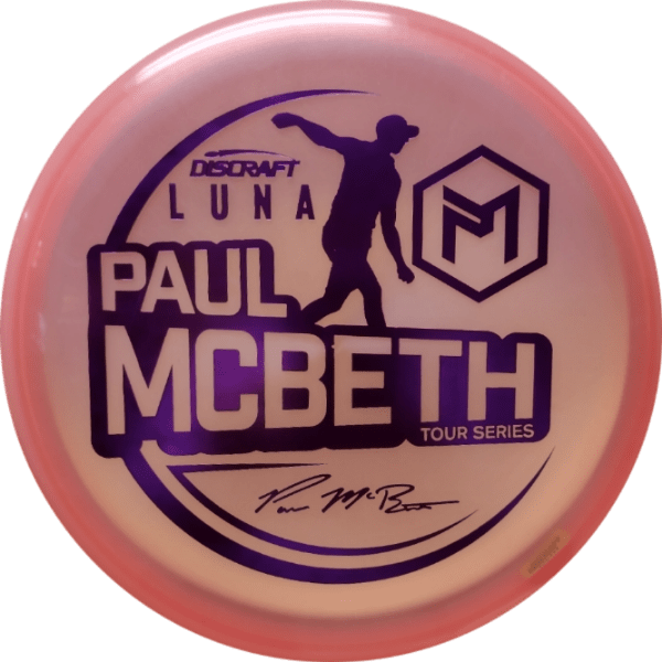 Discraft Metallic Z Paul McBeth Tour Series Luna 2021