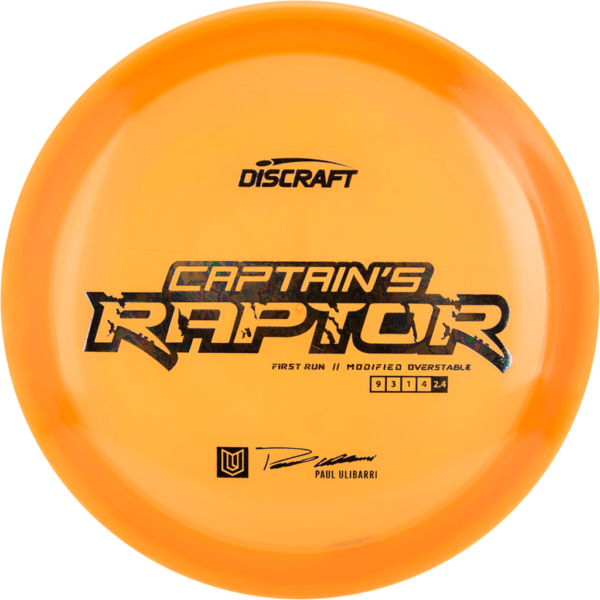 captains raptor orange