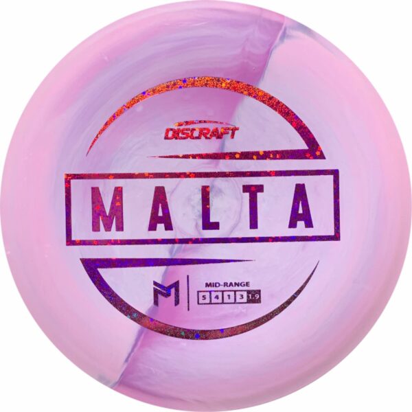 Discraft Paul Mcbeth Esp Malta Purple Star Stamp Sweet Spot Disc Golf