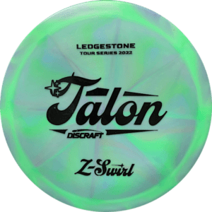 Discraft Ledgestone Z Swirl Tour Series Talon