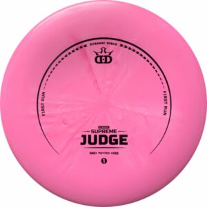 Dynamic Discs Classic Supreme Judge First Run