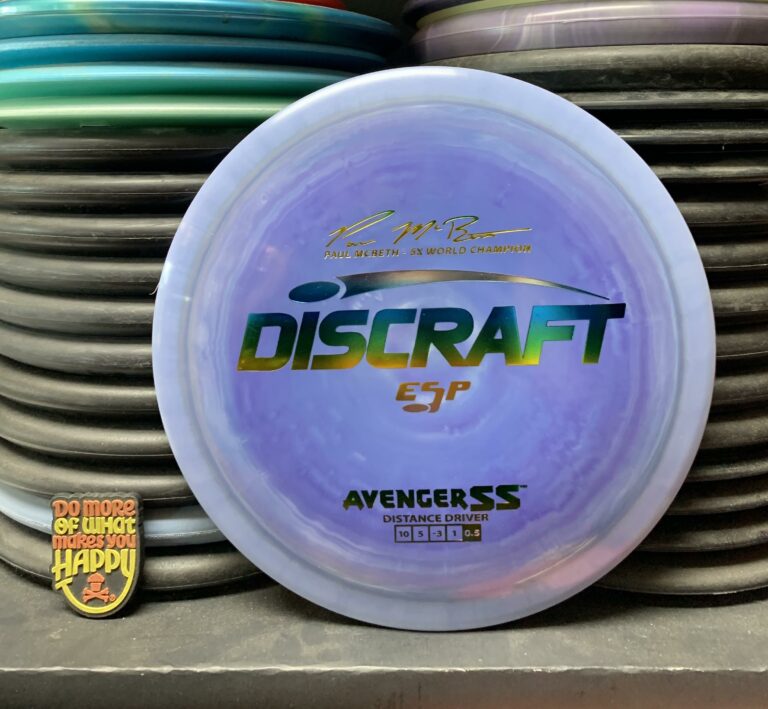Discraft ESP Swirly Paul McBeth 5X Avenger SS