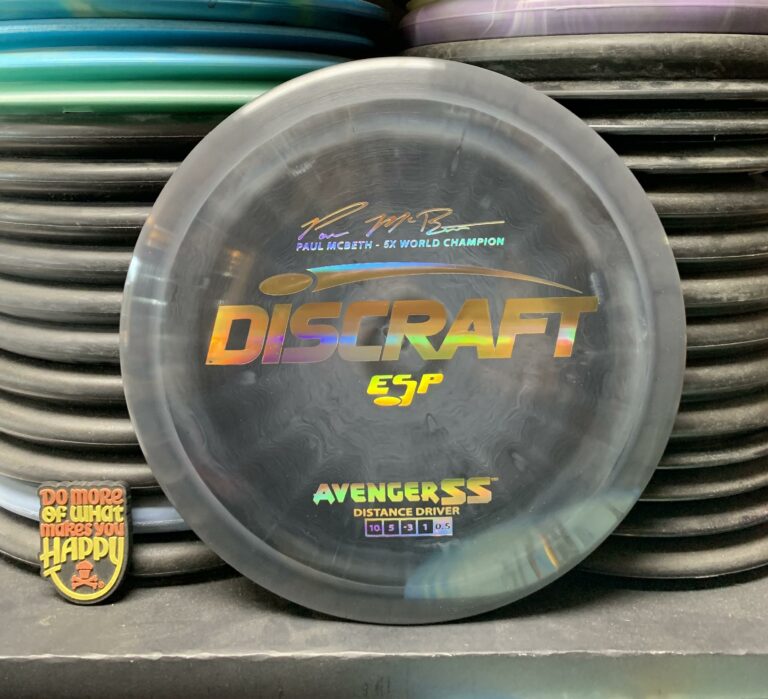 Discraft ESP Swirly Paul McBeth 5X Avenger SS
