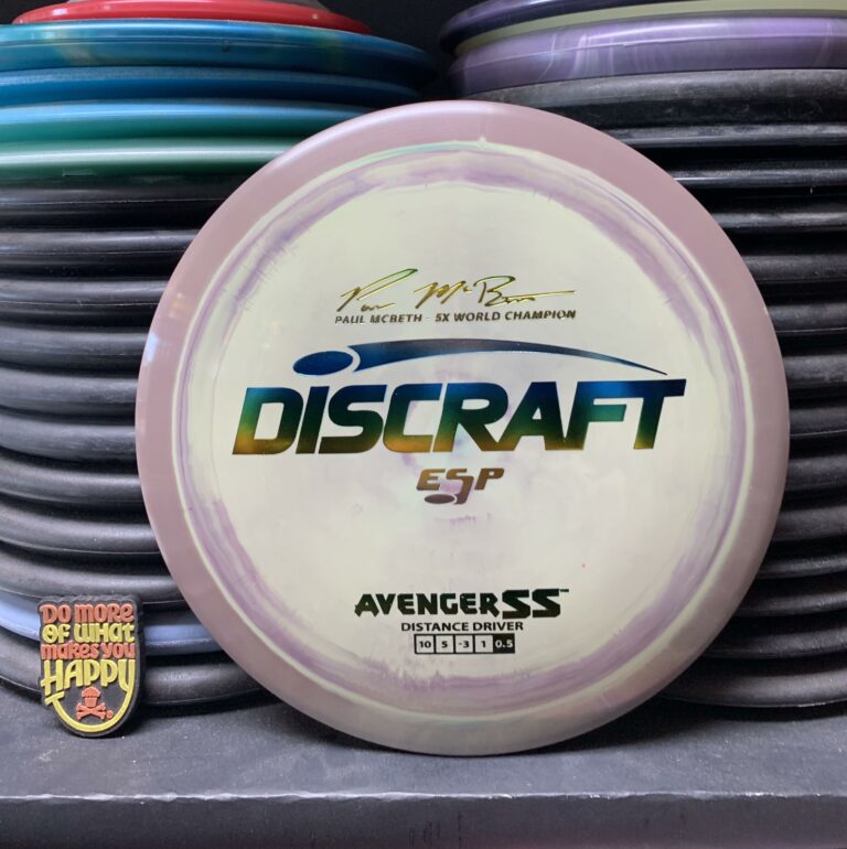 Discraft ESP Swirly Paul McBeth 5X Avenger SS