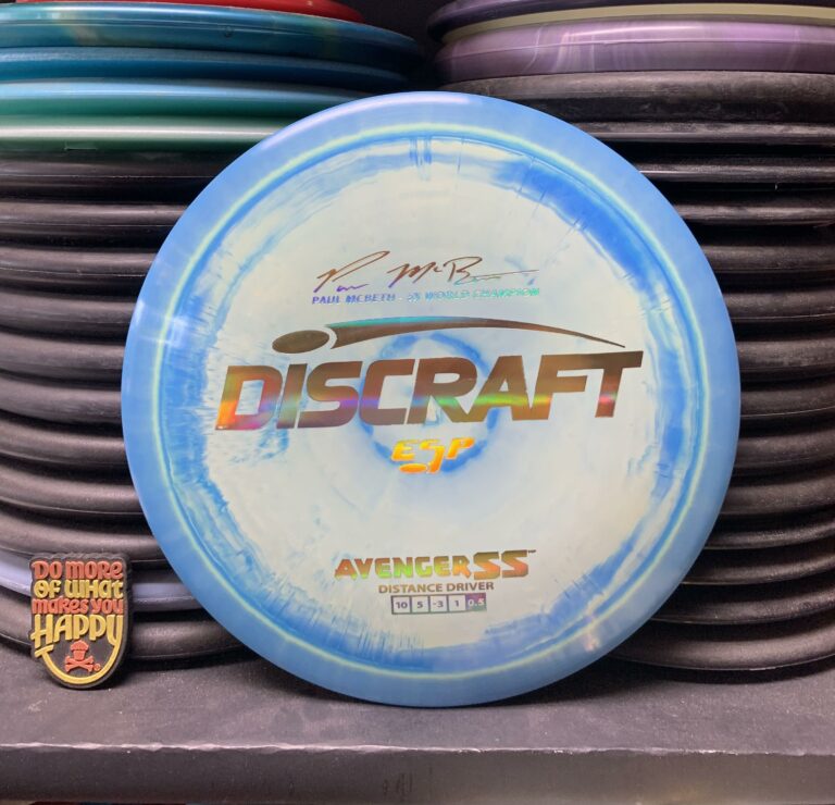 Discraft ESP Swirly Paul McBeth 5X Avenger SS
