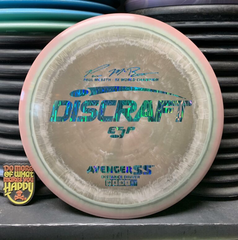 Discraft ESP Swirly Paul McBeth 5X Avenger SS