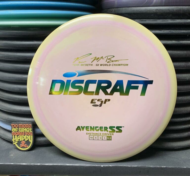 Discraft ESP Swirly Paul McBeth 5X Avenger SS