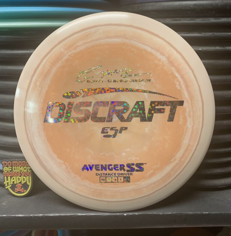 Discraft ESP Swirly Paul McBeth 5X Avenger SS