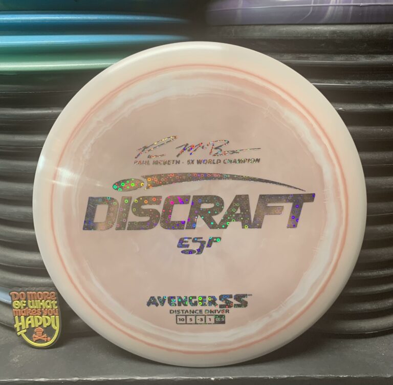 Discraft ESP Swirly Paul McBeth 5X Avenger SS