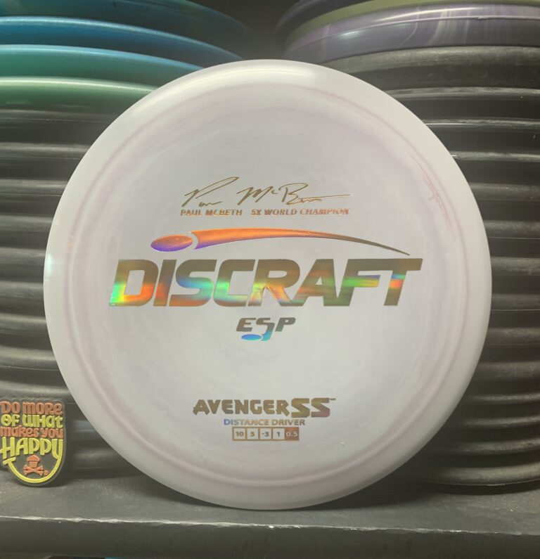 Discraft ESP Swirly Paul McBeth 5X Avenger SS
