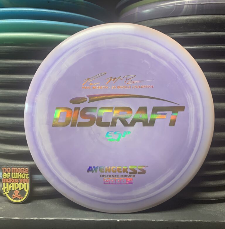 Discraft ESP Swirly Paul McBeth 5X Avenger SS