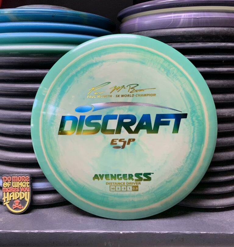 Discraft ESP Swirly Paul McBeth 5X Avenger SS