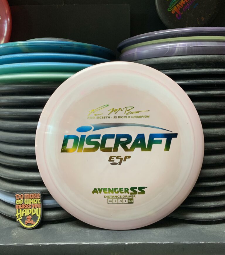 Discraft ESP Swirly Paul McBeth 5X Avenger SS