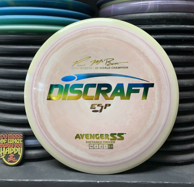 Discraft ESP Swirly Paul McBeth 5X Avenger SS