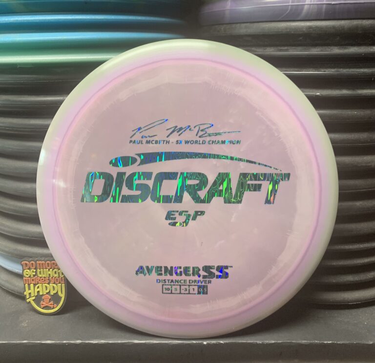 Discraft ESP Swirly Paul McBeth 5X Avenger SS