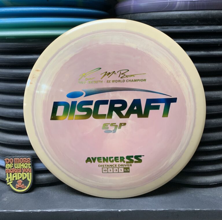Discraft ESP Swirly Paul McBeth 5X Avenger SS