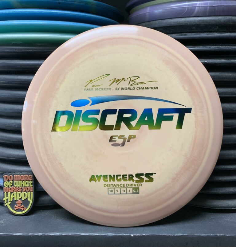 Discraft ESP Swirly Paul McBeth 5X Avenger SS