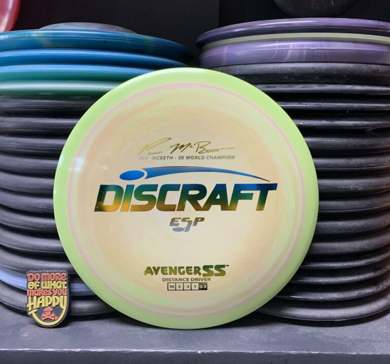 Discraft ESP Swirly Paul McBeth 5X Avenger SS
