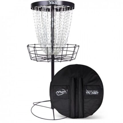 MVP Discs Black Hole PRO Basket With Transit