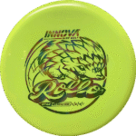 Innova Star Rollo roller disc Flight plate in highlighter color