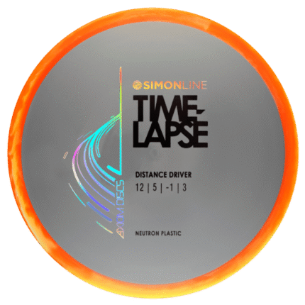 Axiom Simon Line Time-Lapse Neutron grey overmold orange rim