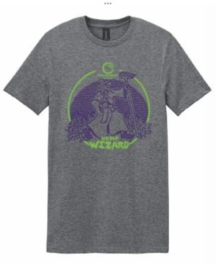 Hemp Wizard T-Shirt Sweet Spot Disc Golf