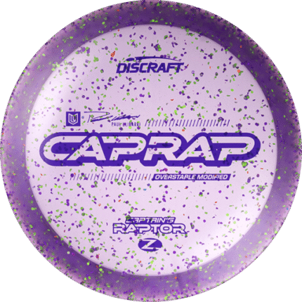 Discraft Z Confetti Paul Ulibarri Captain’s Raptor
