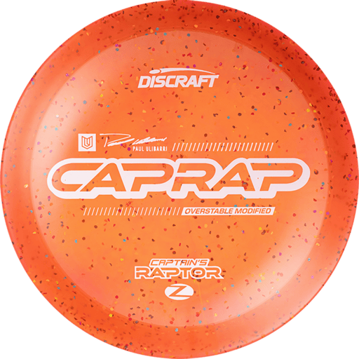Discraft Z Confetti Paul Ulibarri Captain’s Raptor