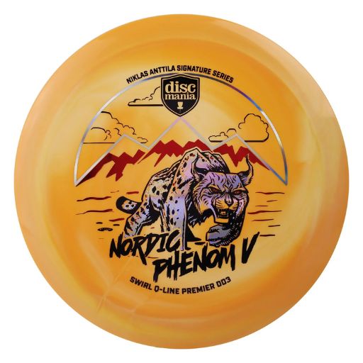 Discmania Nordic Phenom 5 - Niklas Anttila Signature Series Swirl Q-Line Premier DD3